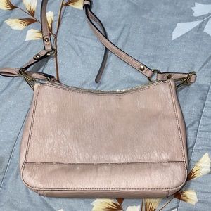 Calvin Klein pink crossover bag